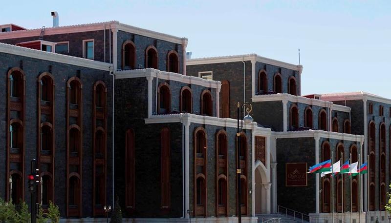 Qafqaz Karvansaray Hotel Qəbələ Zewnętrze zdjęcie